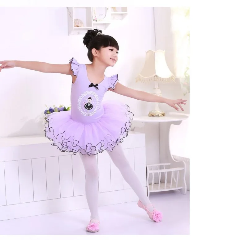 Детская танцевальная одежда для выступлений летнее танцевальное балетное