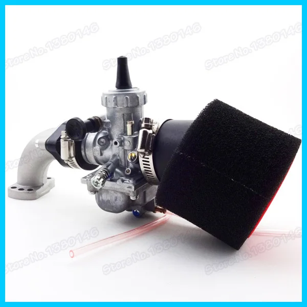 Грязь велосипед карбюратор Mikuni 28 мм воздушный фильтр Впускной трубопровод
