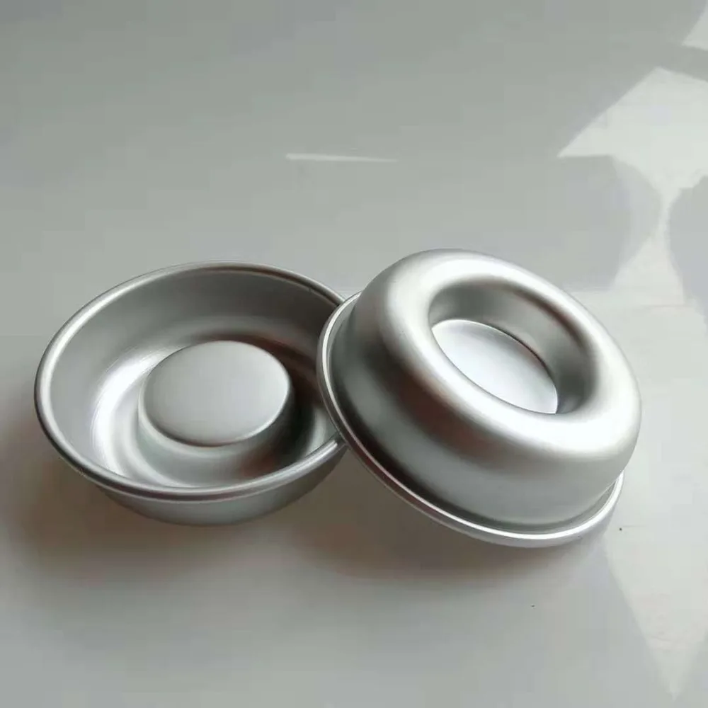 6 штук упак. 4-дюймовая алюминиевая пончик для торта Пончик форма пончиков