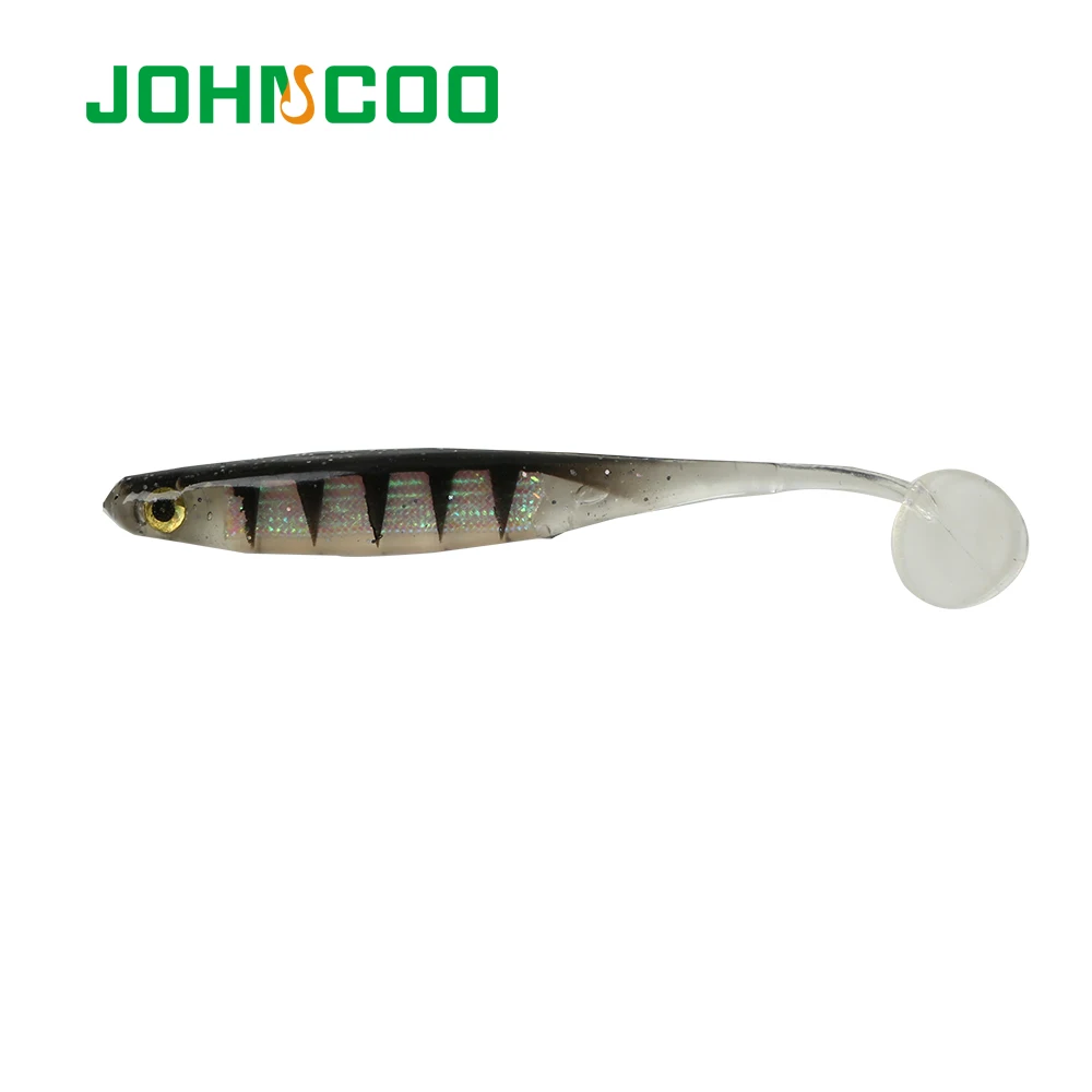 JOHNCOO приманка для рыбалки, Мягкая приманка, 6 шт., 11 см, 4,7 г, плавающая приманка, рыболовные черви, силиконовые приманки, Воблер для рыбы, резиновая приманка для окуня