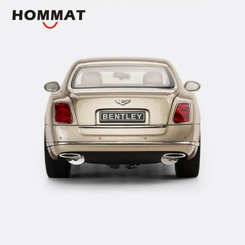 HOMMAT Simulation1/18 Mulsanne люкс Сплав 1:18 литья под давлением модели автомобиля Коллекция игрушечных автомобилей модель украшения подарок для детей