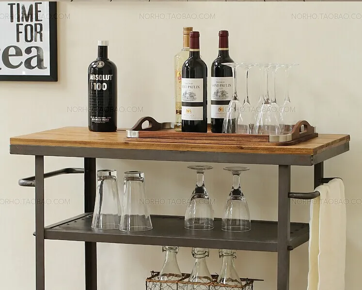 Стол Монтгомери классический модный деревянный и железный стол европейский