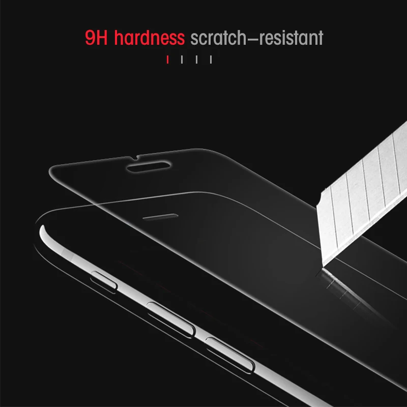 Закаленное стекло для iPhone 11 Pro XR XS MAX Защита экрана для iPhone 8X7 6 6S Plus 5 5S SE 11 Pro Max 6,1 6,5 5,8 дюйма