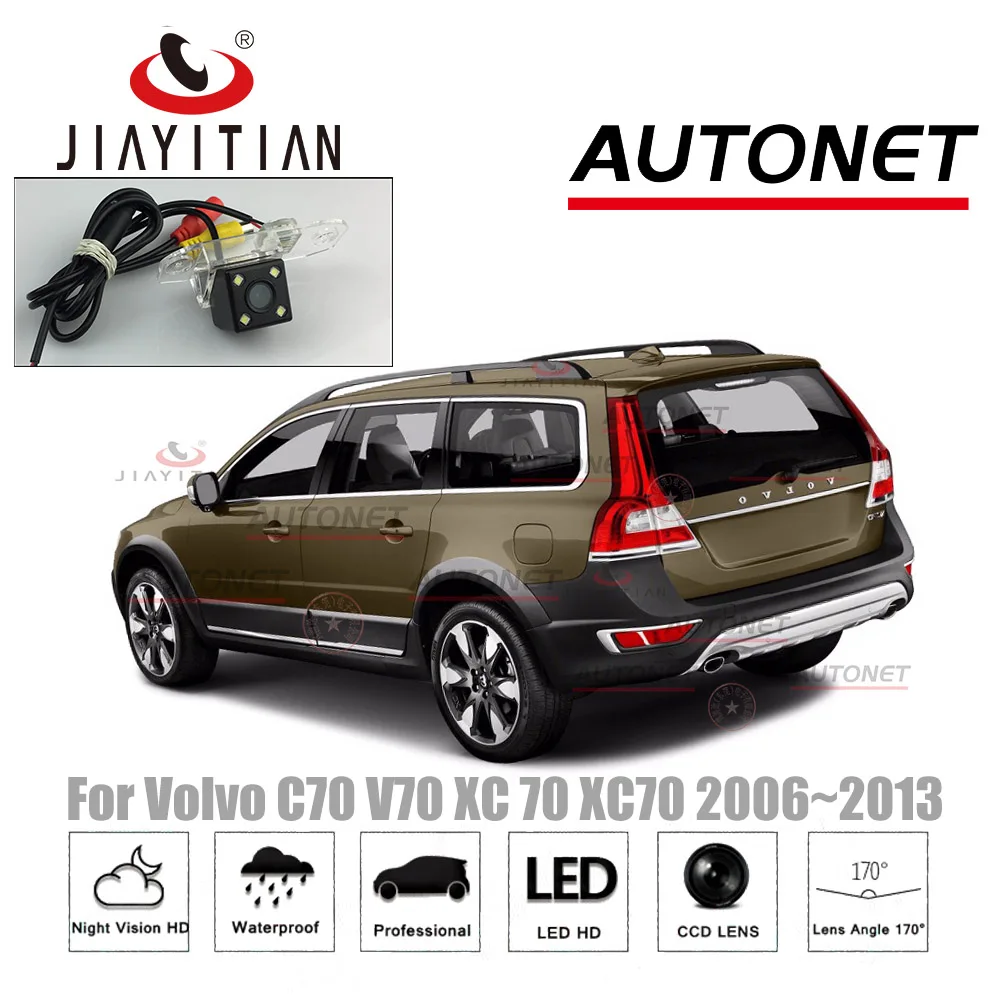 JIAYITAN камера заднего вида для Volvo C70 V70 XC 70 XC70 2008 ~ 2017 CCD номерного знака ночного