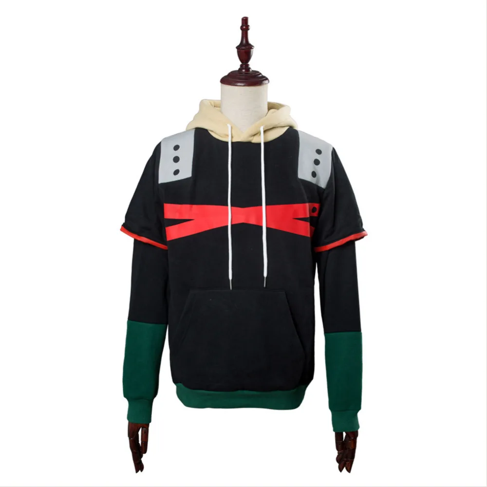 Bakugou костюм кацуки для косплея Толстовка костюмы Boku без hero Академии Katsuki на каждый