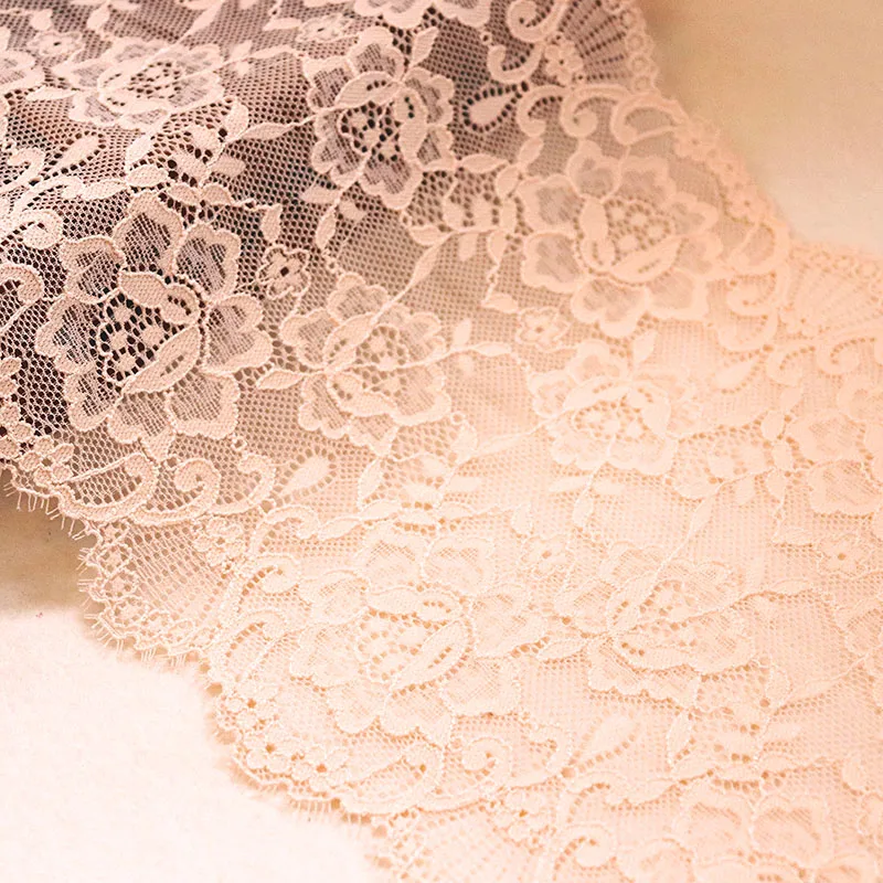 Растягивающаяся эластичная кружевная отделка 1 метр искусственная аппликация