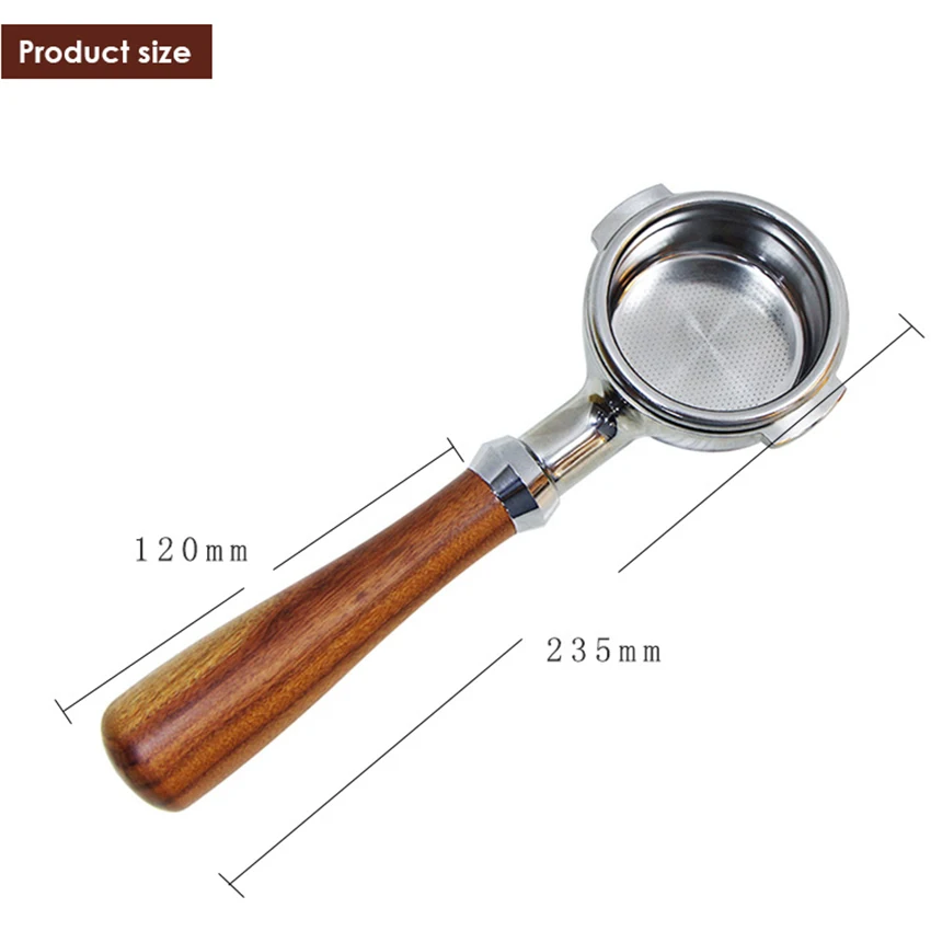 Ручка для кофемашины держатель фильтра без дна запчасти кофеварки Эспрессо из