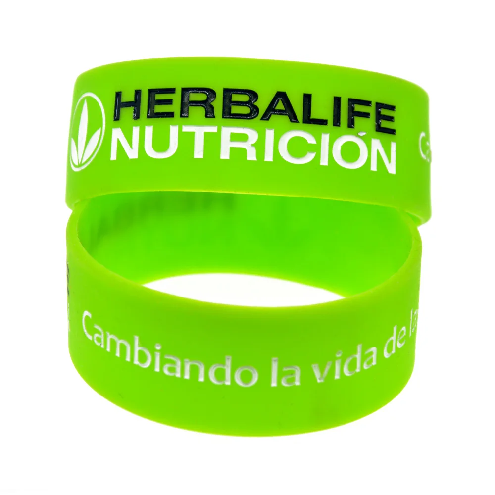 OneBandaHouse, 1 шт., один дюйм, широкий, Cambiando la vida de las personas, силиконовый браслет, украшение, фитнес-браслет, спортивный браслет