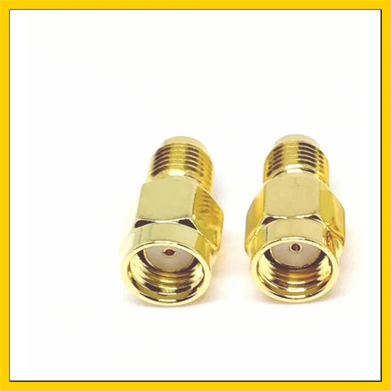 10 Pieces antenna adapter RP-SMA Male(hole ) to SMA Female Connector  for Signal Booster Repeater Amplifier