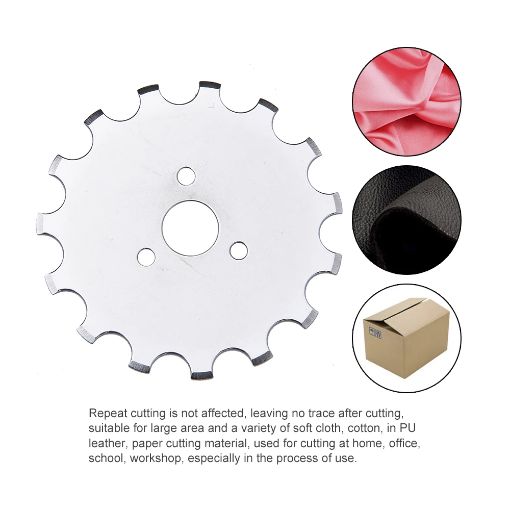 5 шт. 45 мм вязаная кромка вращающиеся резаки лопасти лоскутная ткань кожа бумага