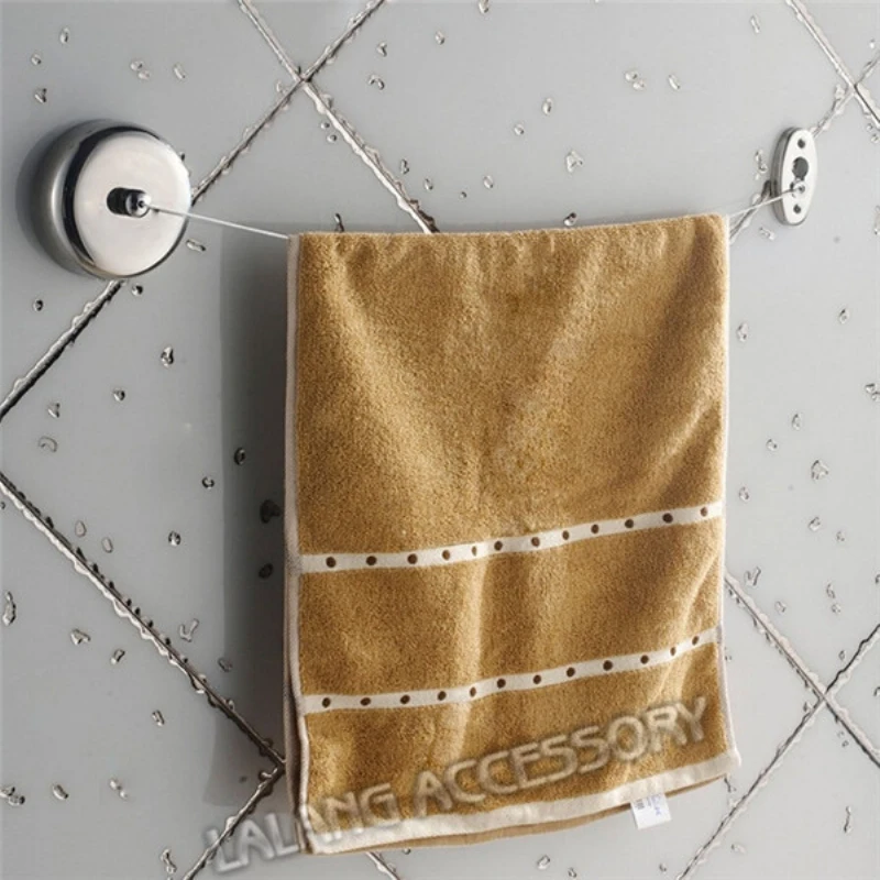 1 шт. Серебряная линия одежды для дома Выдвижная новинка одежда ванной веревка