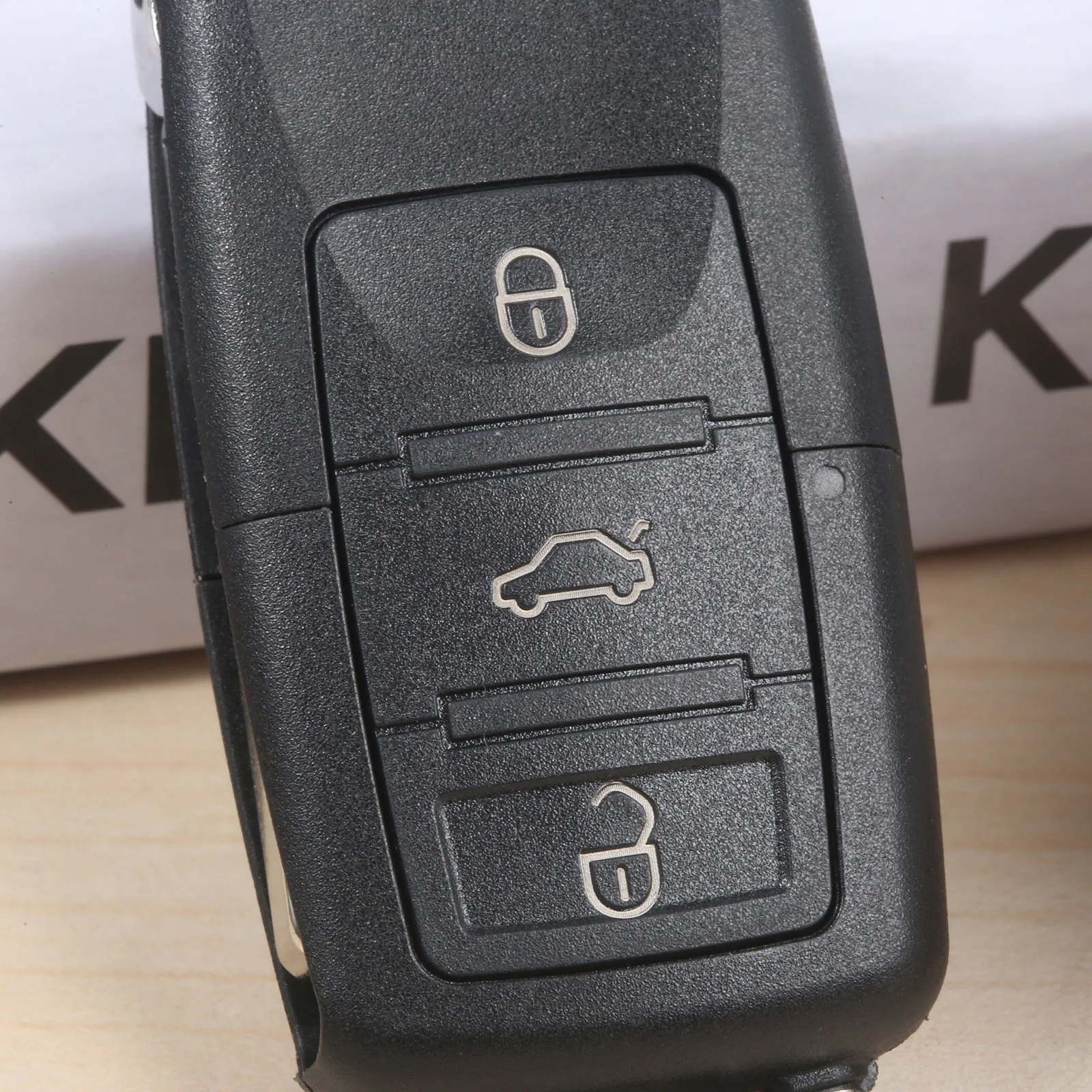 3 кнопки дистанционного ключа автомобиля 1J0959753AH для VW Volkswagen Passat BORA POLO GOLF Beetle Skoda Fabia 434 МГц ID48 чип HU66 лезвие