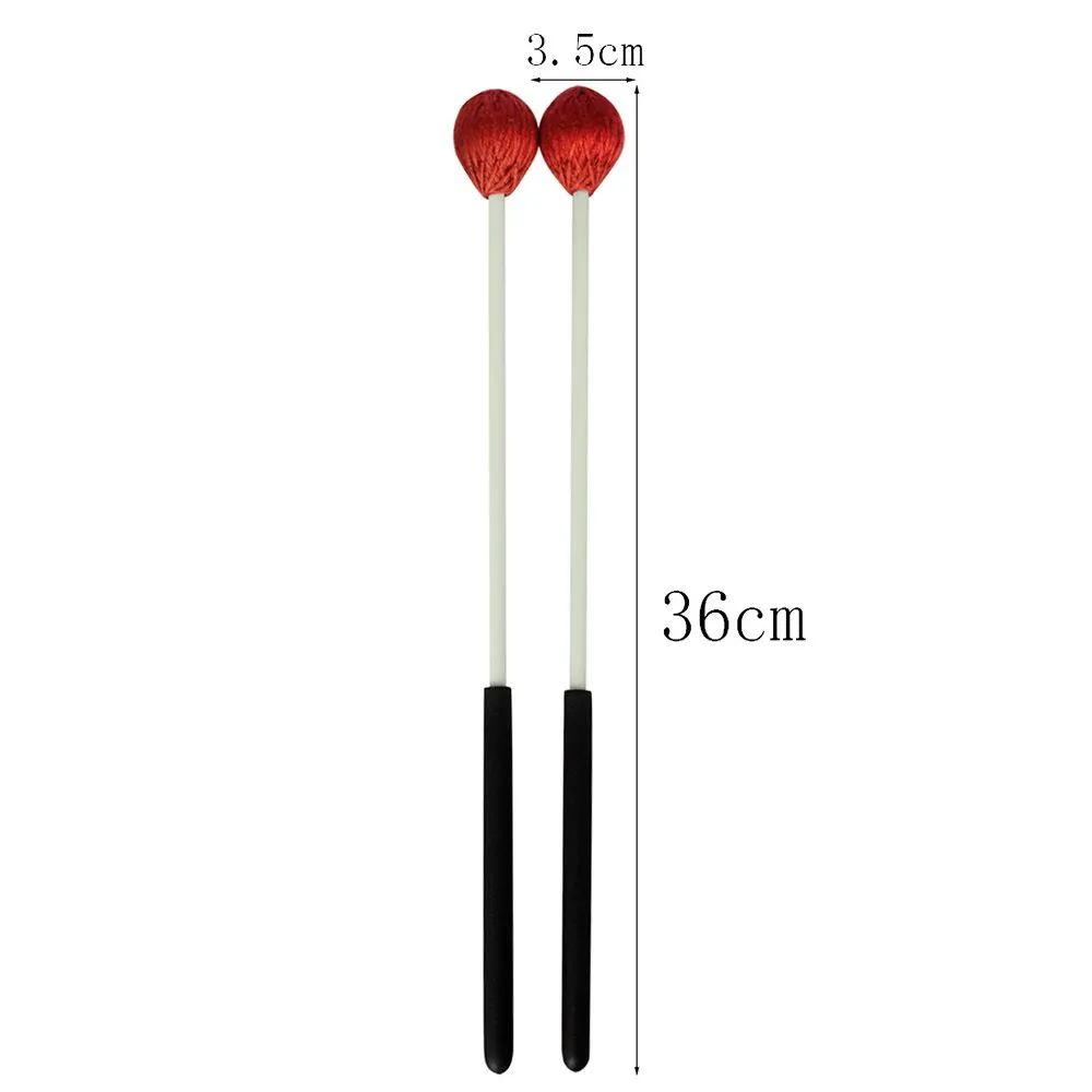 Первичный маримба палка молотки ксилофон Glockensplel Mallet с ручкой из стекловолокна