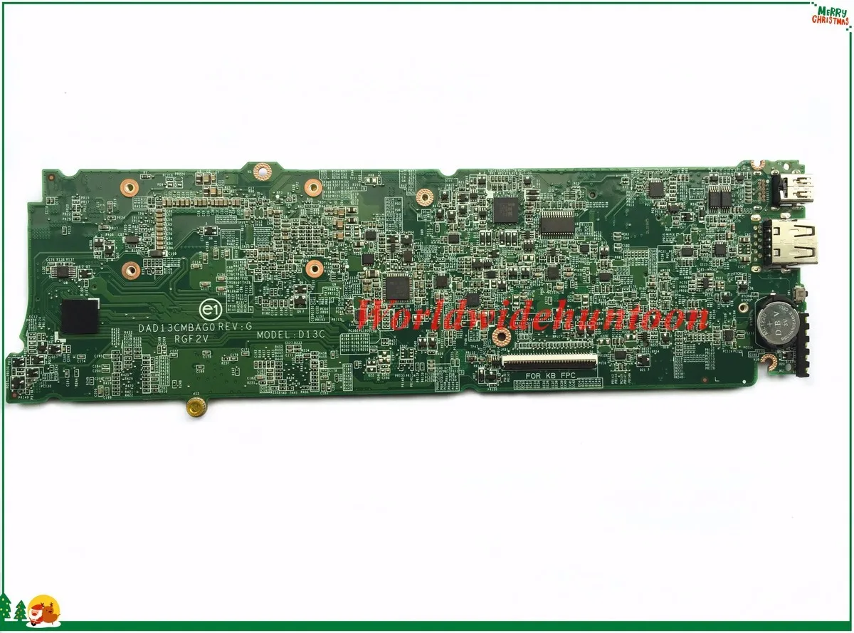 Высококачественная материнская плата MB 0DJJV1 для ноутбука Dell XPS 13 9333 DAD13CMBAG0 SR16Z