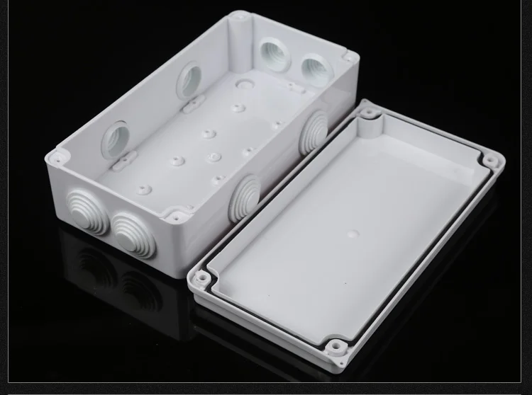 ABS пластик IP65 водонепроницаемая распределительная коробка DIY наружная электрическая Соединительная коробка кабель распределительная коробка для кабелей распределительный щиток