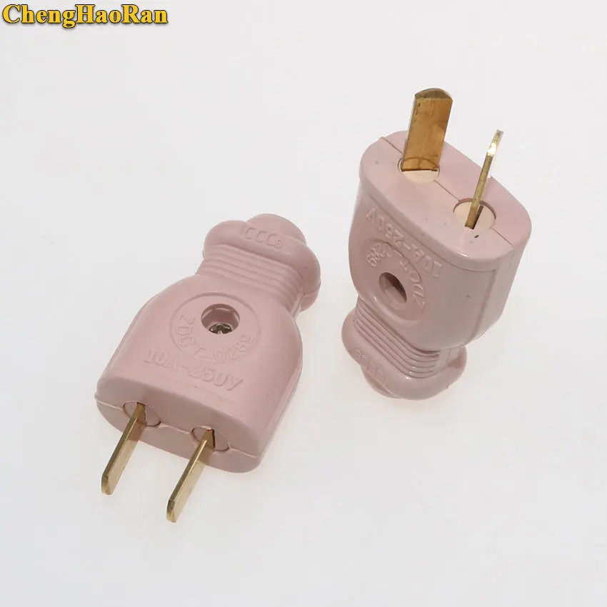 ChengHaoRan AC 10A 250В разъем питания 2pin белый штекер для расширенного шнура 2 pin |
