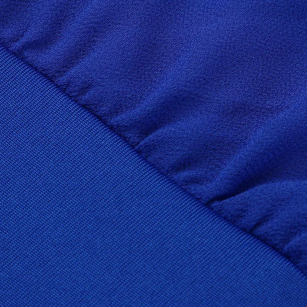 Женская блузка больших размеров, Blusas elegantes de mujer, однотонные повседневные свободные Модные топы из тонкой плотной ткани с круглым вырезом и короткими рукавами «летучая мышь», L* 5