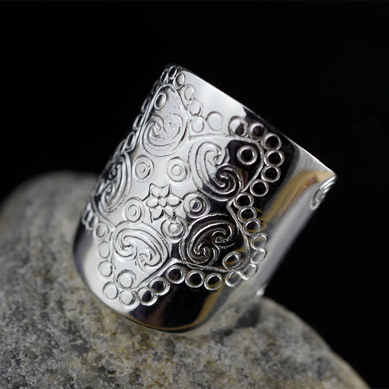 L & P Новое поступление кольцо из тайского серебра Чиангмай для женщин и мужчин