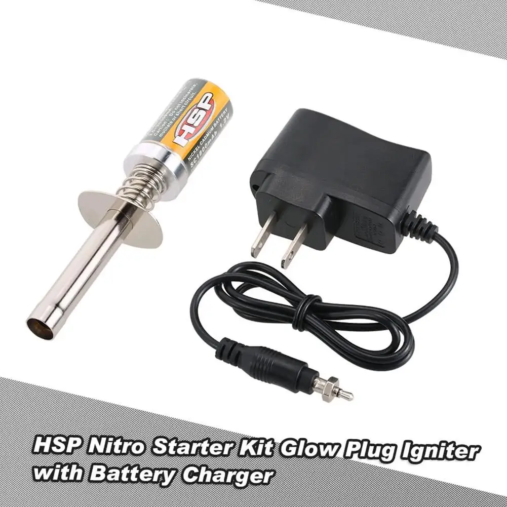 HSP стартер Nitro комплект свеча устройство зажигания с зарядным устройством для Redcat