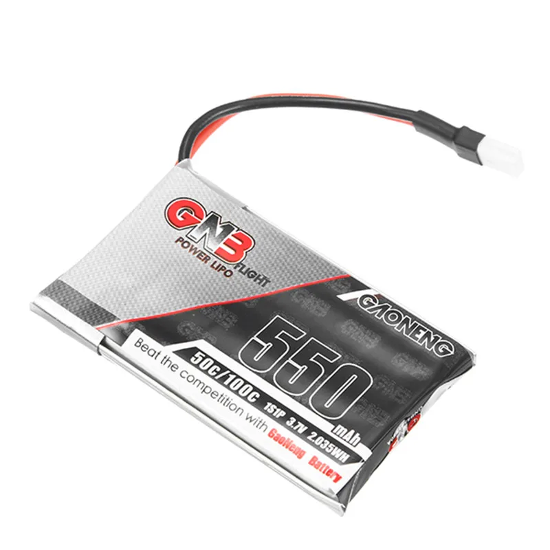 Gaoneng GNB 3 7 V 550mAh 50C аккумуляторная Lipo батарея с белой вилкой Conenctor для