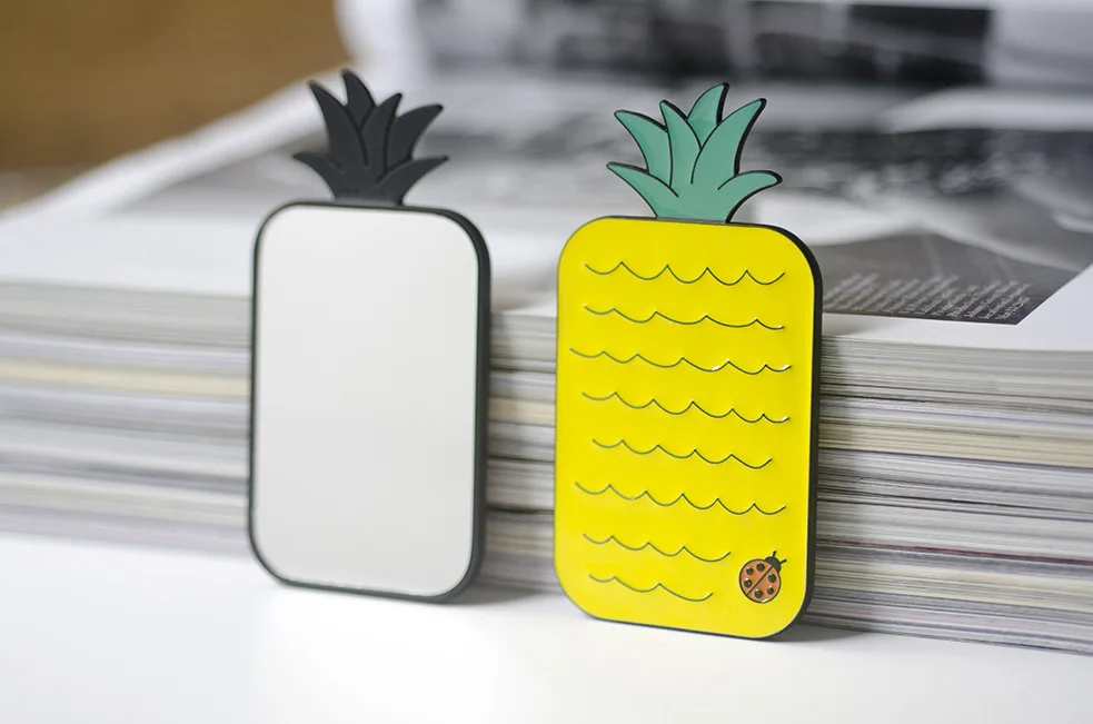 Высокое качество насекомое общество ананас сплав макияж