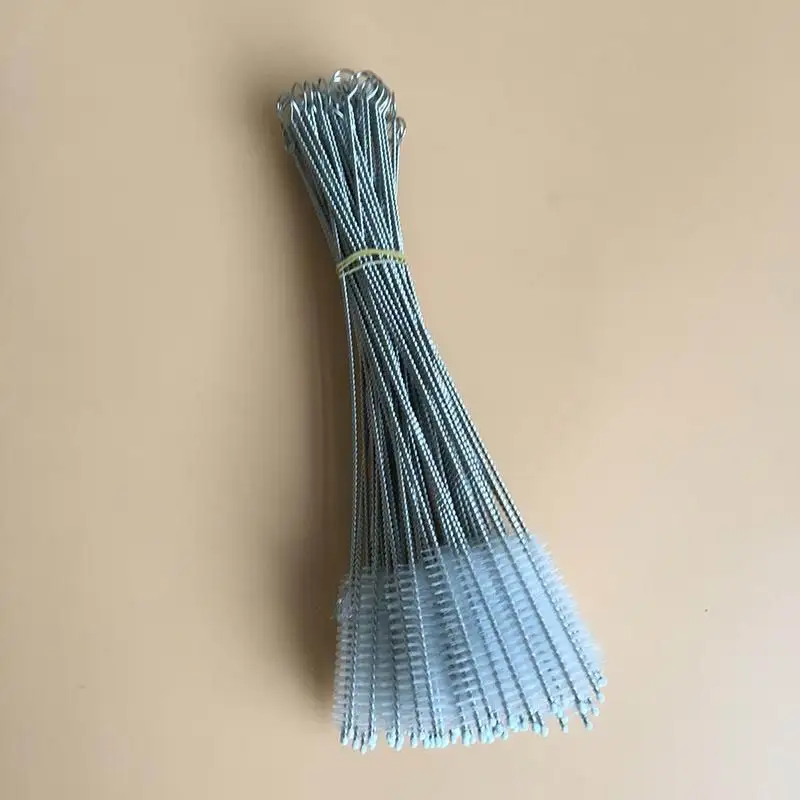 Оптовая Продажа 1000 шт./лот чистящие щетки для соломы круглая труба проволочная