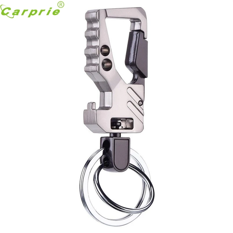 CARPRIE кольцо для ключей 3 цветов крутой Роскошный металлический брелок от