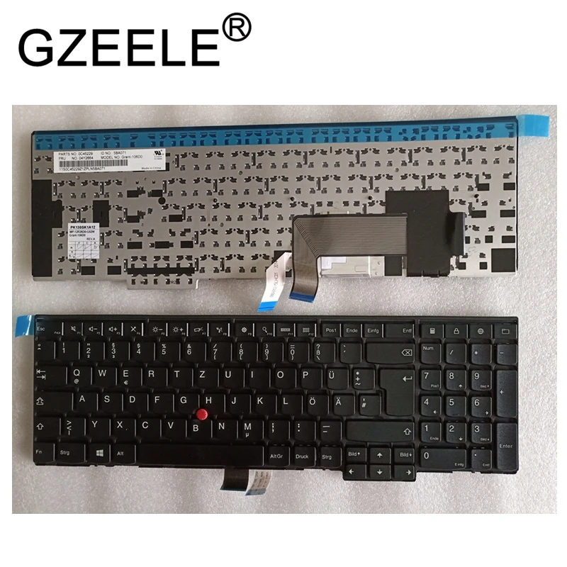 GZEELE Пособия по немецкому языку GR для LENOVO E531 W540 W541 W550s T540 T540p T550 L540 край E531 E540 FRU: 04Y2664