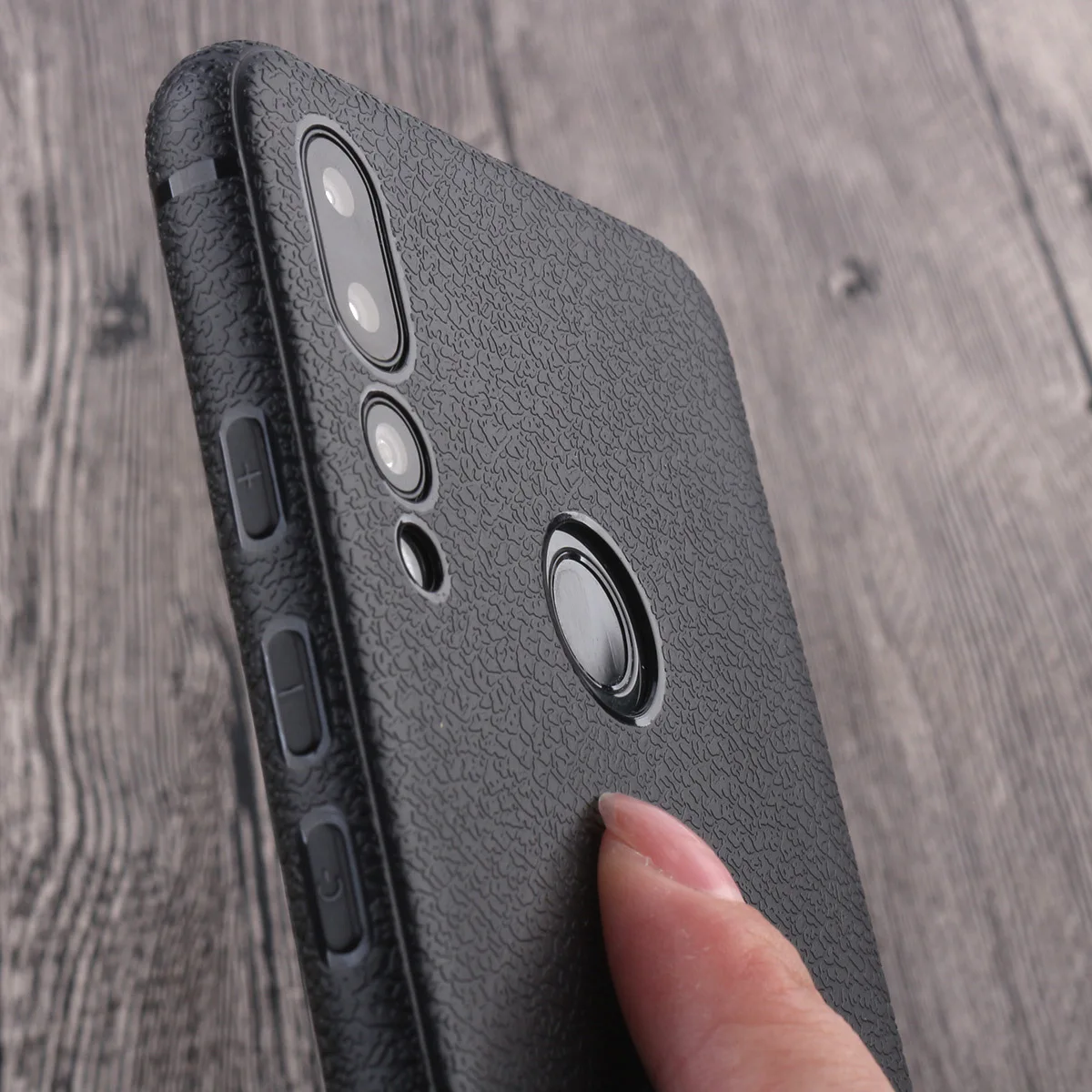 Чехол для UMIDIGI A5 Pro искусственная кожа мягкий ТПУ полная защита телефона чехол