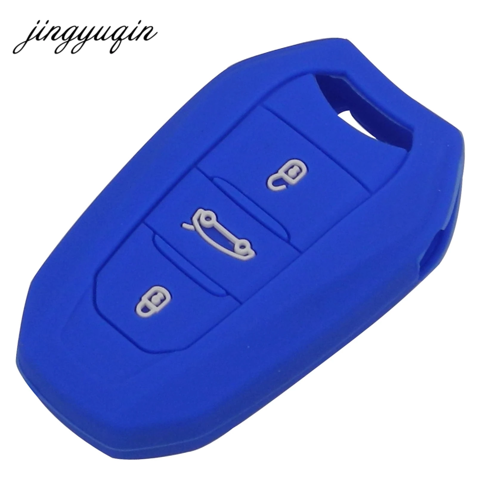 Силиконовый чехол для дистанционного ключа от машины jingyuqin Citroen C5 C6 C4L CACTUS C3XR DS6 DS5L