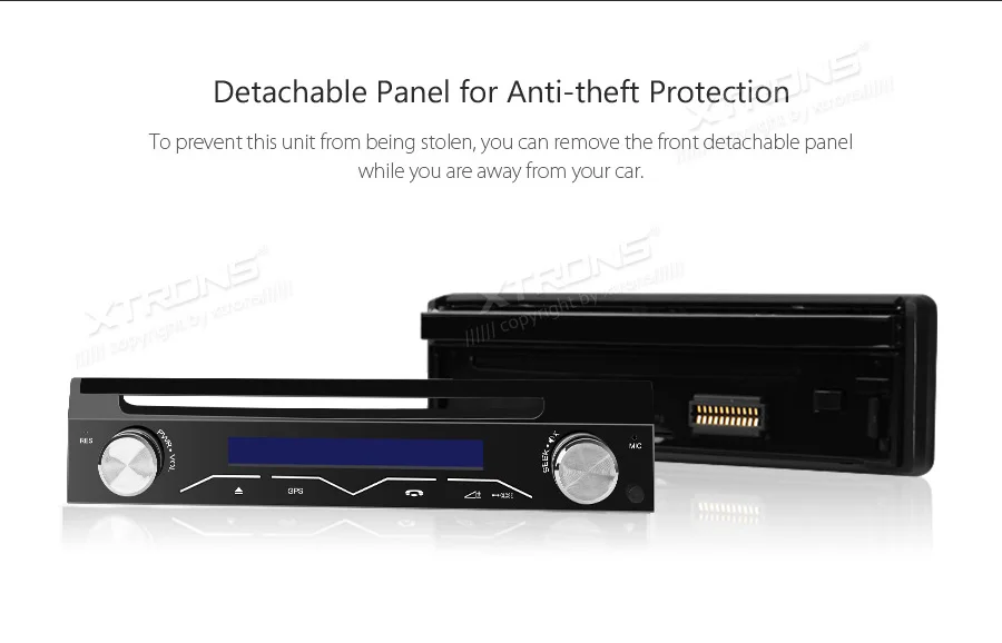 XTRONS Универсальный " Android 9,0 One 1 Din радио автомобильный стерео плеер wifi OBD2 DAB+ USB 1080P gps навигация рулевое колесо без DVD