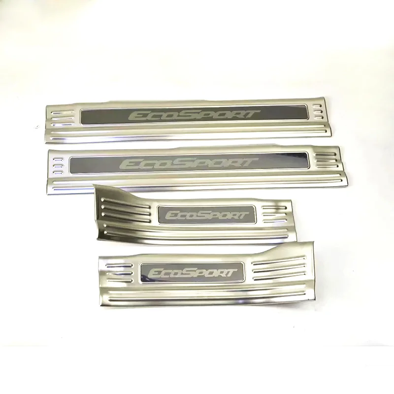 high quality stainless steel car Internal external Scuff Plate/Door Sill Door Sill for Ford Ecosport Car Styling