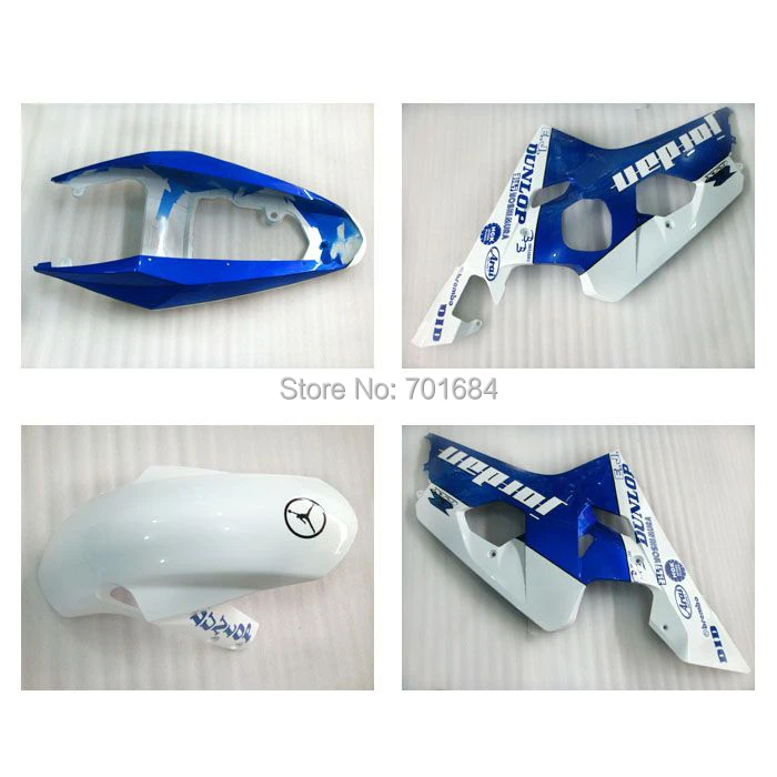 

Bodywork Fairing Set For SUZUKI GSXR600 750 K4 2004 2005 White Painted ABS New [CK118]