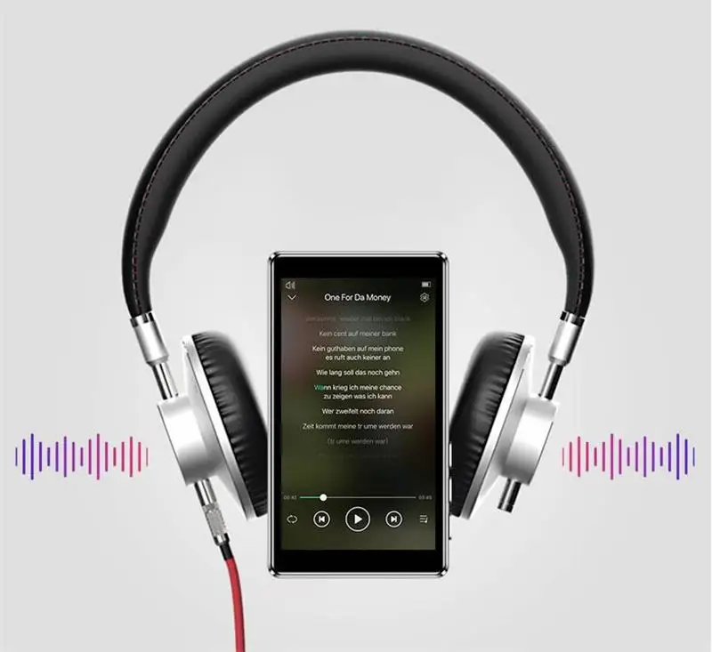 Новейшая версия RUIZU D20 полный сенсорный экран 3,0 дюймов MP3-плеер встроенный динамик без потерь Музыкальный плеер с FM, видео плеер