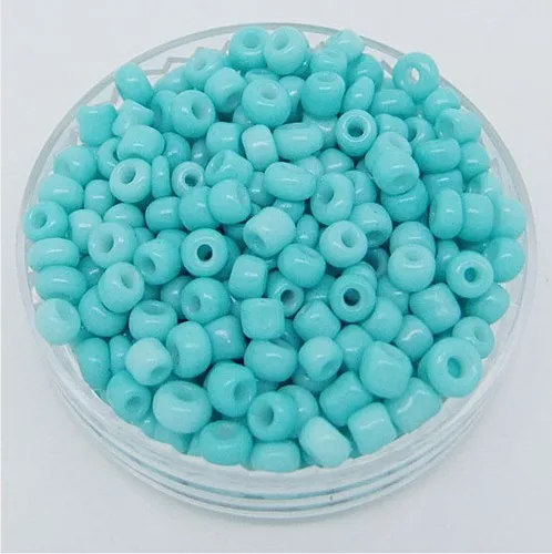 Бесплатная доставка 100 г свободные бусины из чешского стекла 2 мм небесно голубые