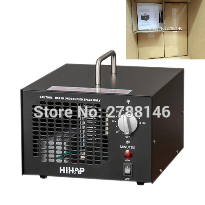 

HIHAP 7.0G ozone generator air purifier (4PCS/CTN) black