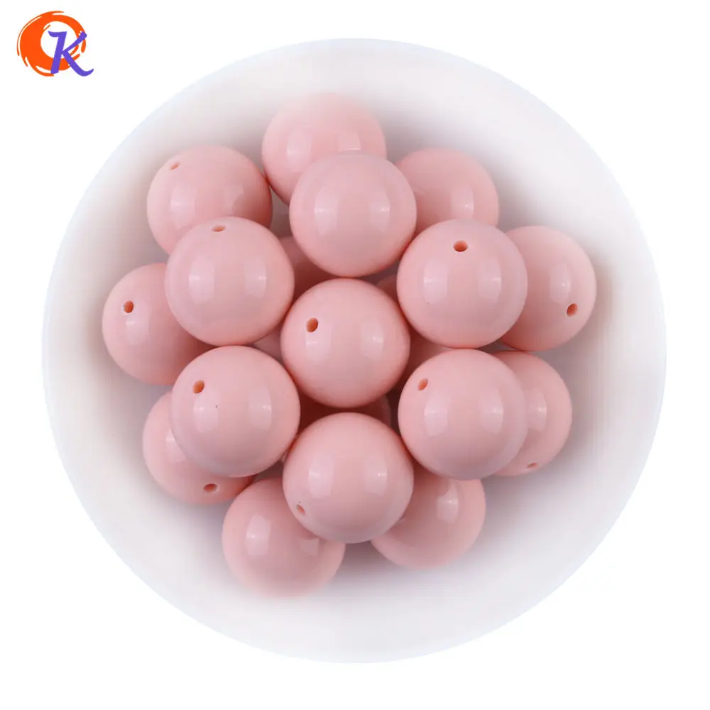 S74 Light Pink Модные аксессуары ручной работы, 6-20 мм, 100 шт./лот, бусины из жевательной резинки, Твердые бусины на выбор, цветные массивные акриловые бусины для ожерелья, ювелирные изделия - Цвет: S74 Light Pink