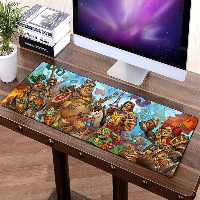 Большой игровой коврик для мыши 800x30 мм Hearthstone: Heroes of Warcraft компьютерная игра heartstone
