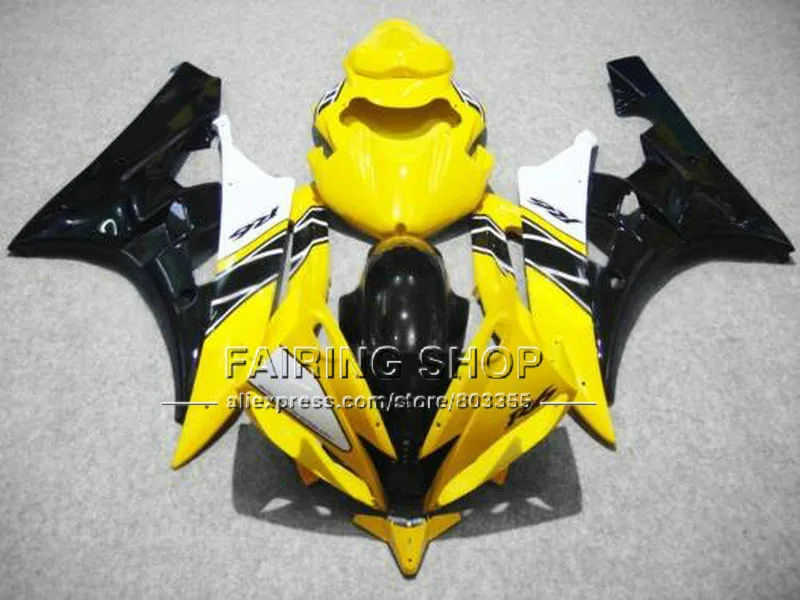 Комплект обтекателей для мотоцикла YAMAHA YZFR6 2003 2004 2005 ABS Обтекатели YZF R6 03 04 05 YZF1000