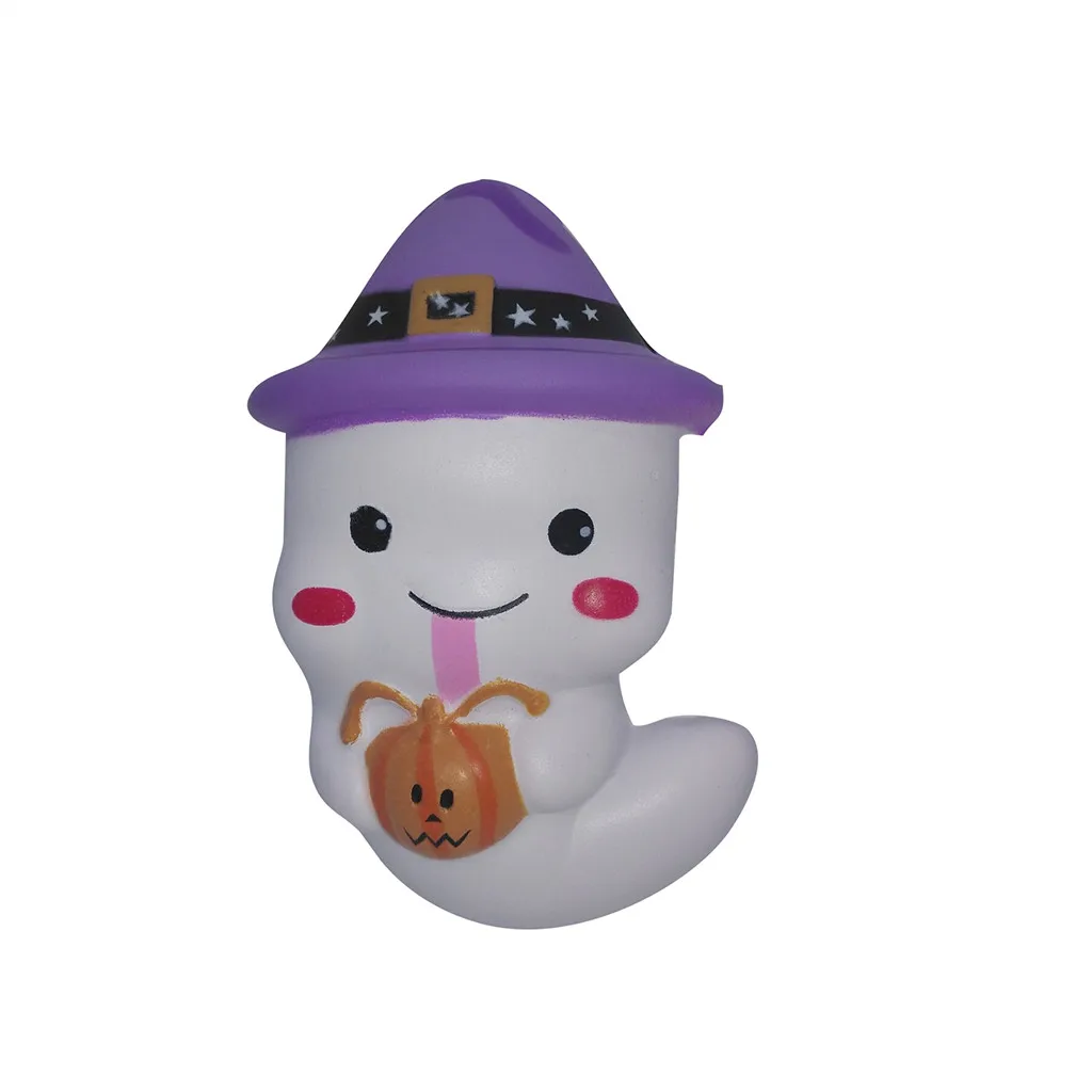 Мини Очаровательная сжимаемая кукла игрушка-давилка Kawaii Ghost медленно поднимающийся крем ароматизированные игрушки для снятия стресса подарки мягкая игрушка Горячая новинка 50