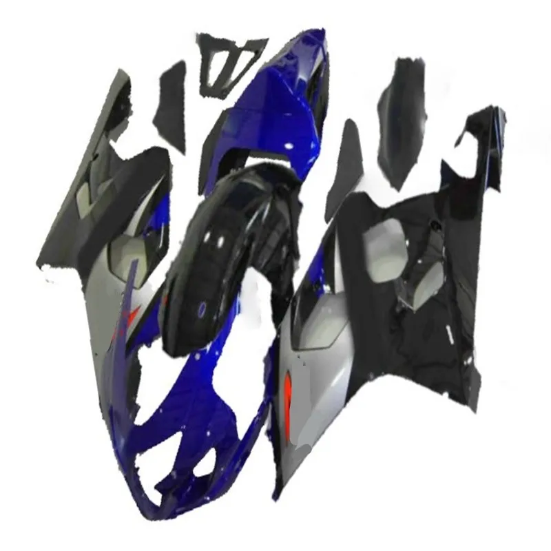 

set+gifts Motorcycle Fairing kit for GSXR600 750 K4 04 05 GSXR 600 GSXR 750 2004 2005 ABS Fairings for blue silver white