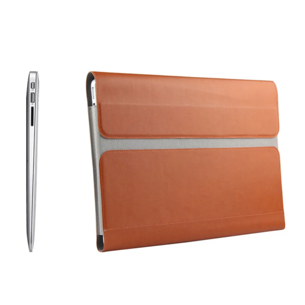 Сумка из искусственной кожи для MacBook Pro 13 рукав ультра тонкий чехол ноутбука Xiaomi Mi