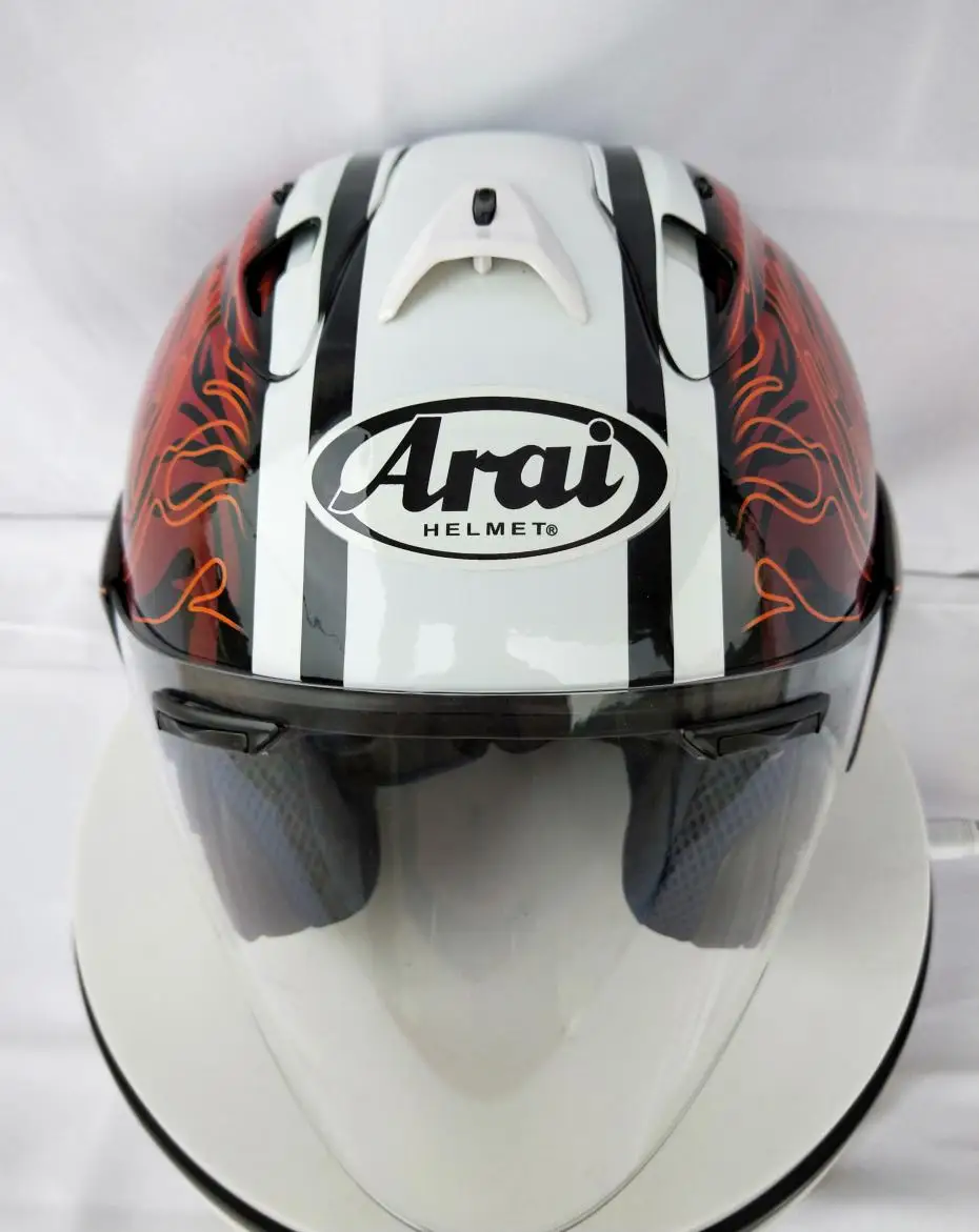 Мотоциклетный шлем ARAI с черепом двойного назначения новинка 2019 Ретро