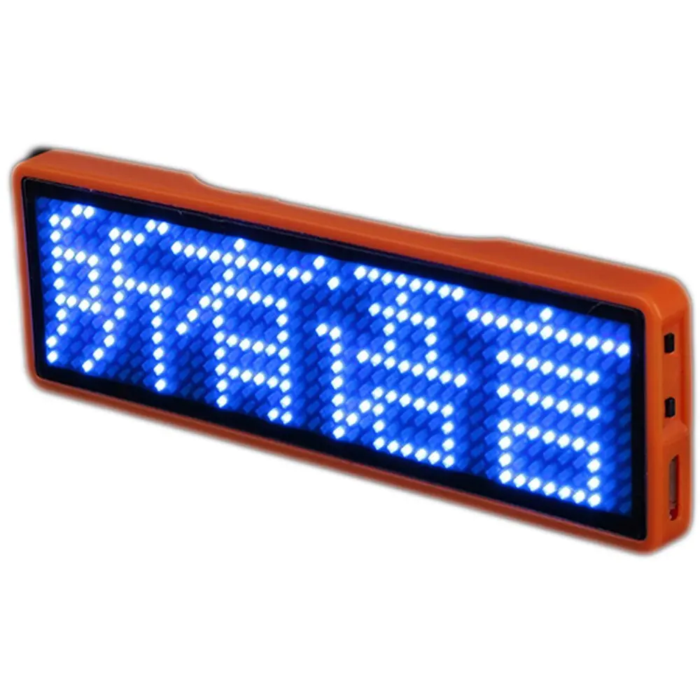 Blueteeth светодиодная неоновая вывеска с именем экран для визиток цифровой