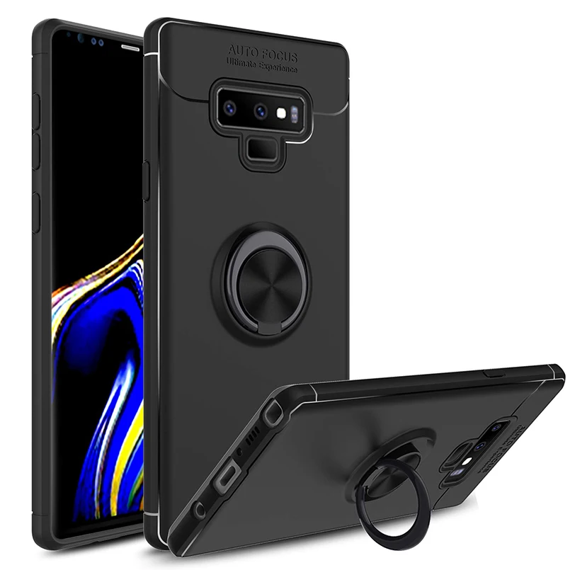 ASINA 360 градусов кольцом-подставкой и чехол для samsung Galaxy Note 9 lite плюс магнитный