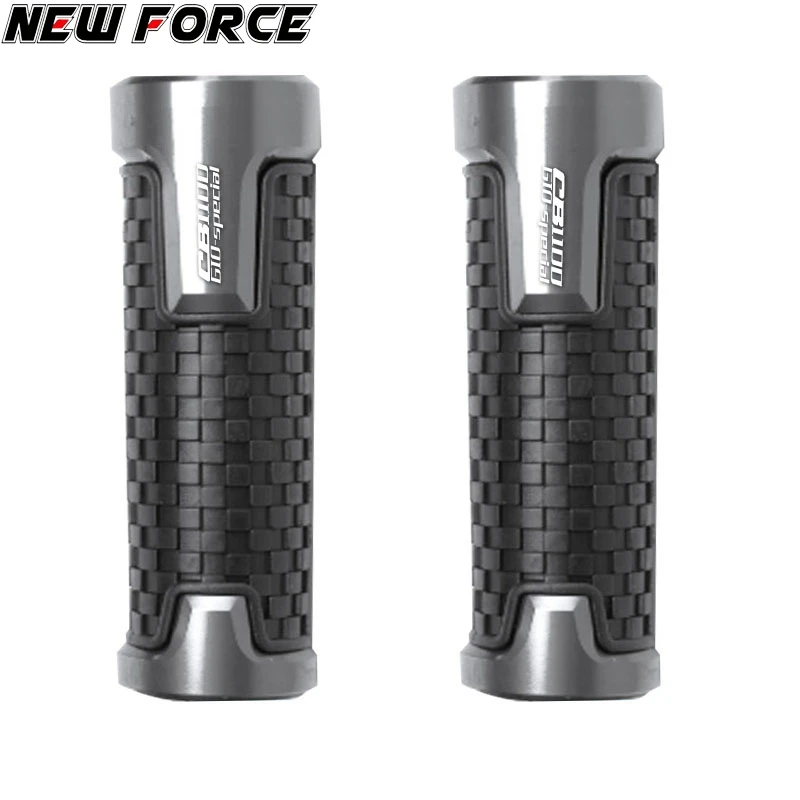 

22mm 7/8'' CNC Aluminum Rubber Motorcycle Anti-Skid Handle Grips grips handlebar FOR HONDA CB1100/GIO Special 2013-2016