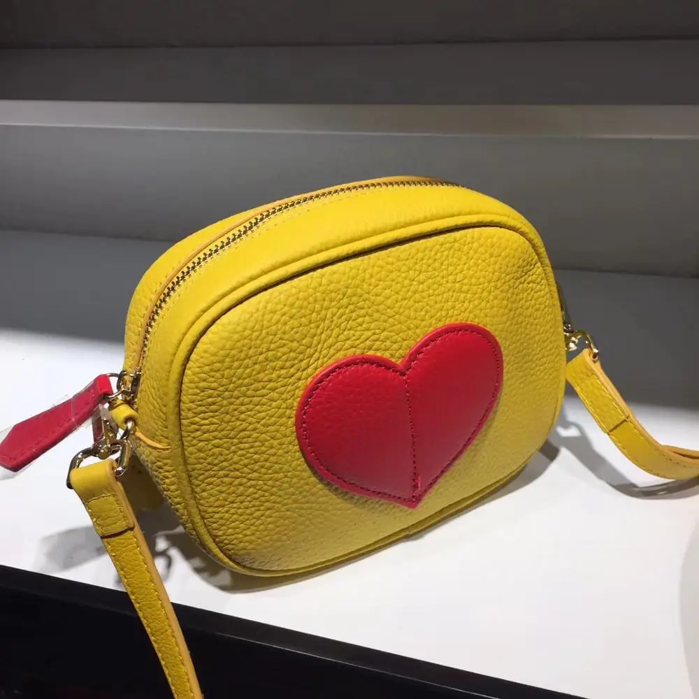 Новинка 2019 женская мягкая сумка через плечо из натуральной воловьей кожи