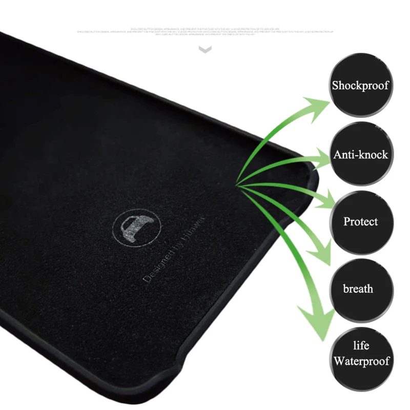 Мягкий силиконовый чехол для HUAWEI mate 20 Pro, Официальный чехол для HUAWEI mate 20, Мягкий противоударный защитный чехол
