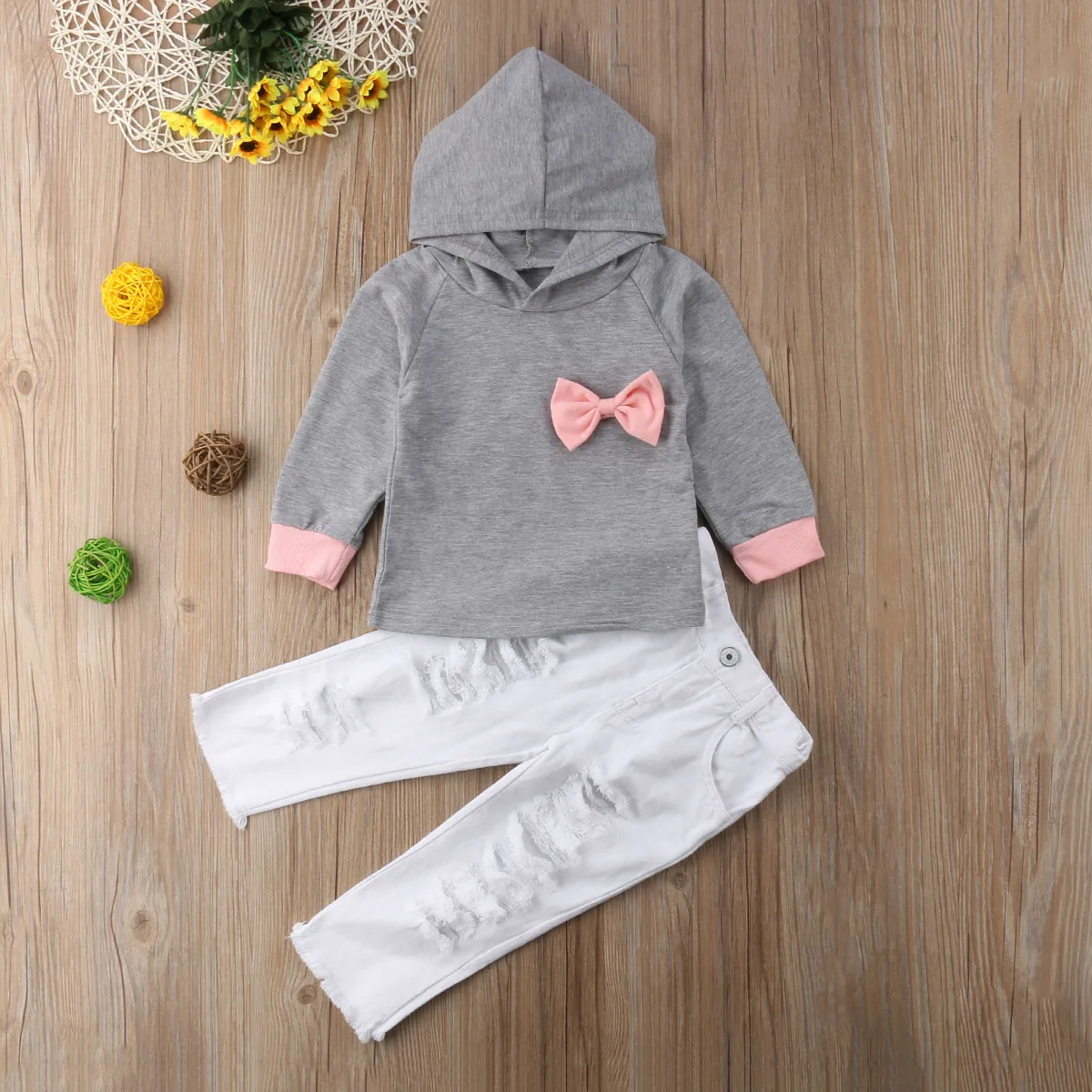 Для детей ясельного возраста платье с длинными рукавами для маленьких девочек