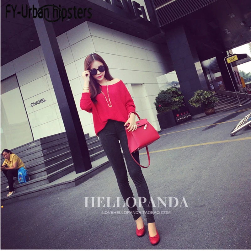 Узкие джинсы женские джинсовые брюки Стрейчевые узкие джинсы-карандаш